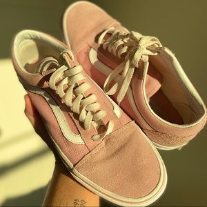 Baby Pink Old Skool Vans